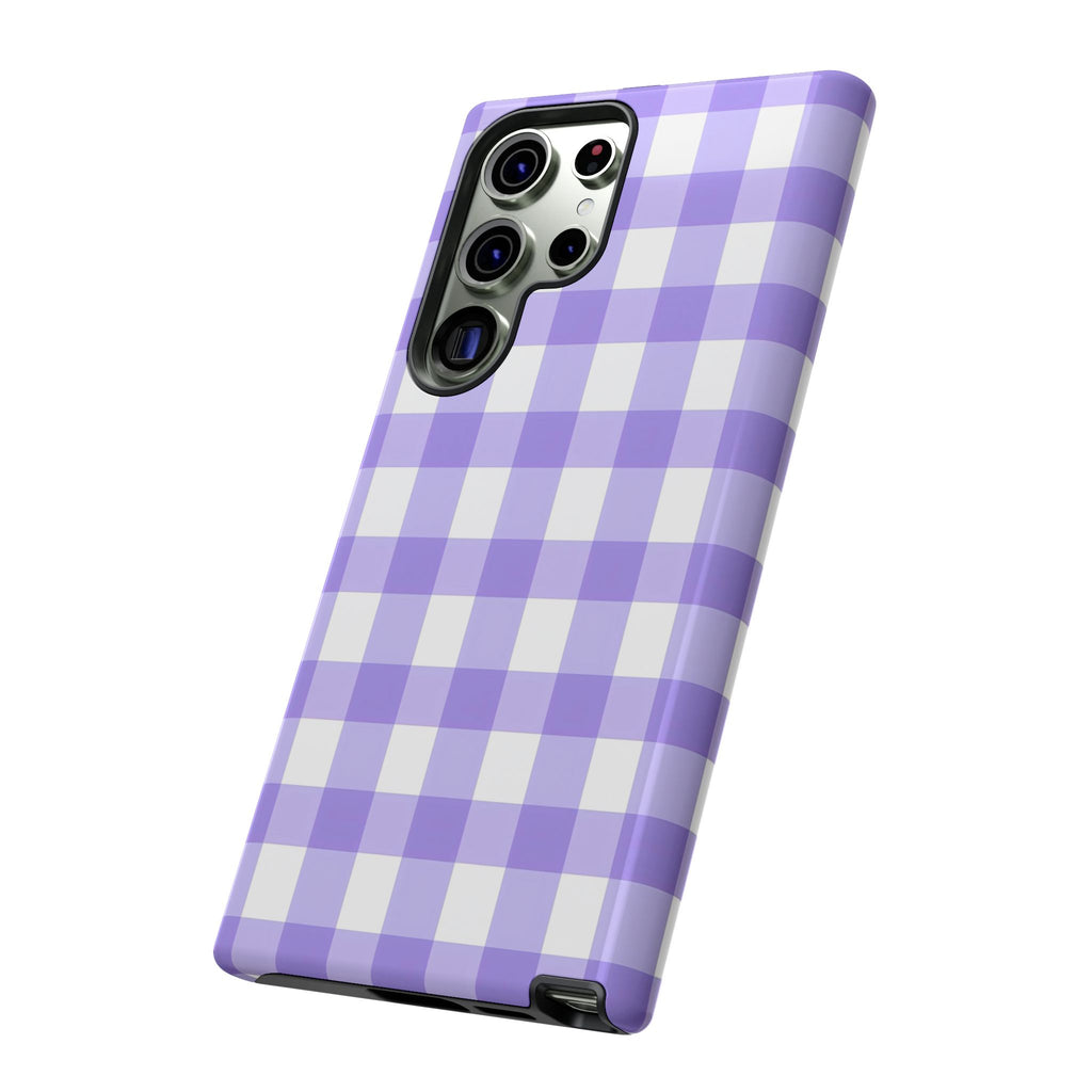 Checked - Lavender