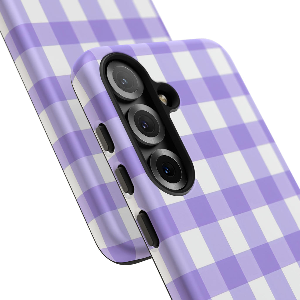 Checked - Lavender
