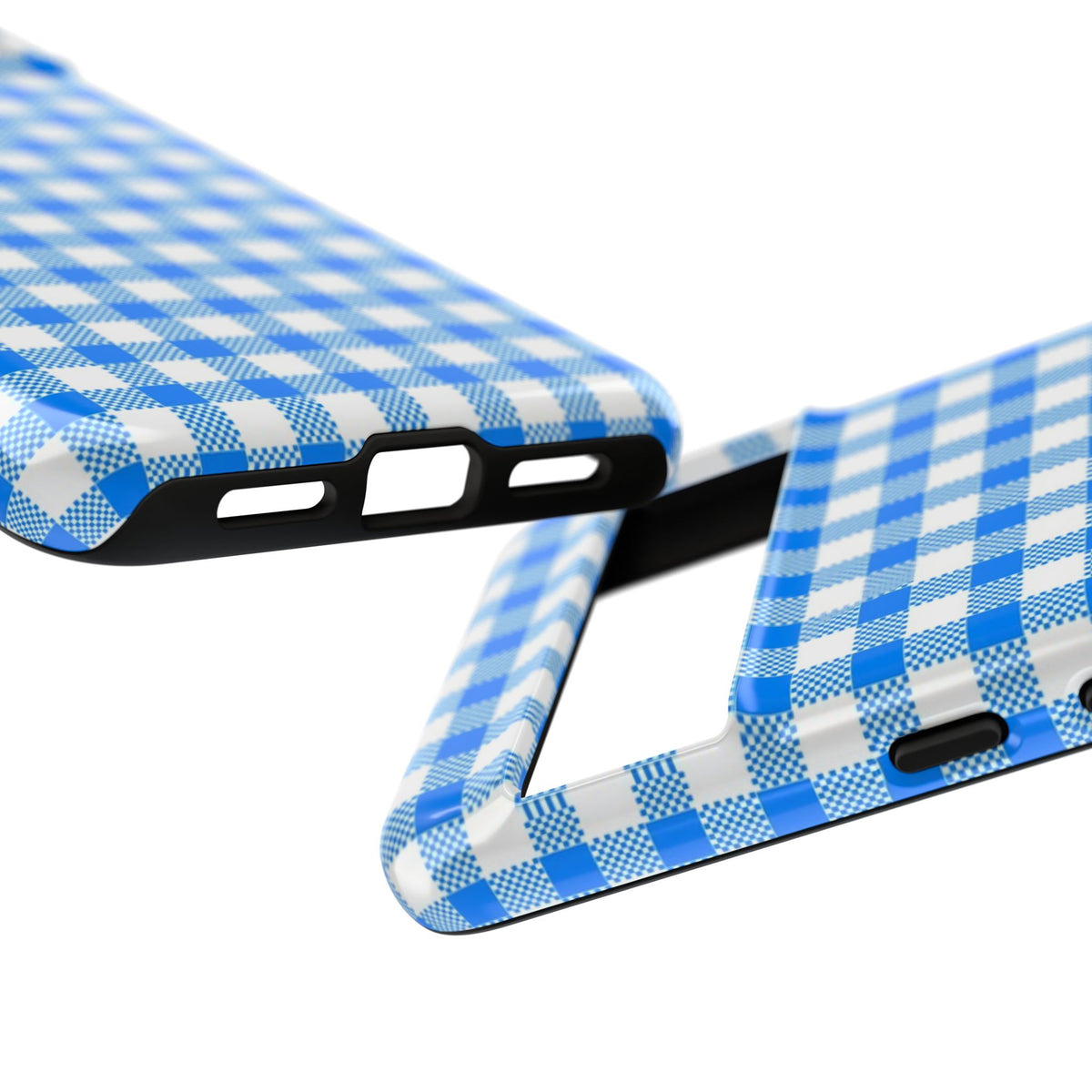 Checked - Blue