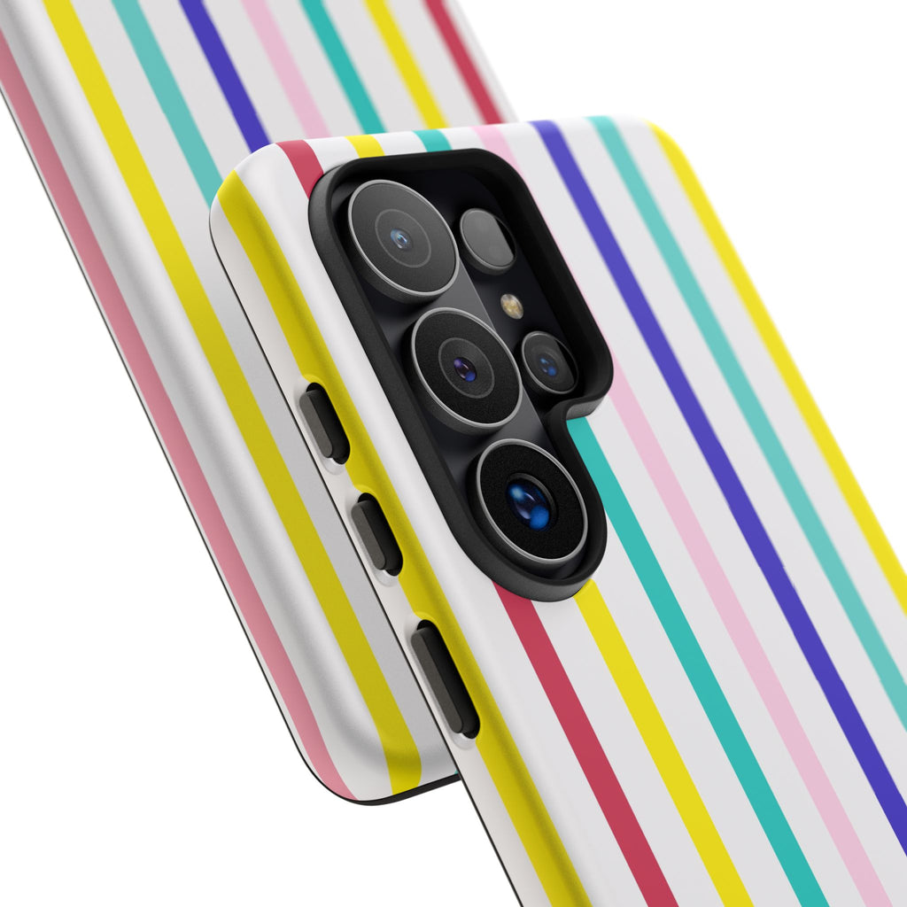 Candy Stripes - Pink/Red/Yellow/Blue