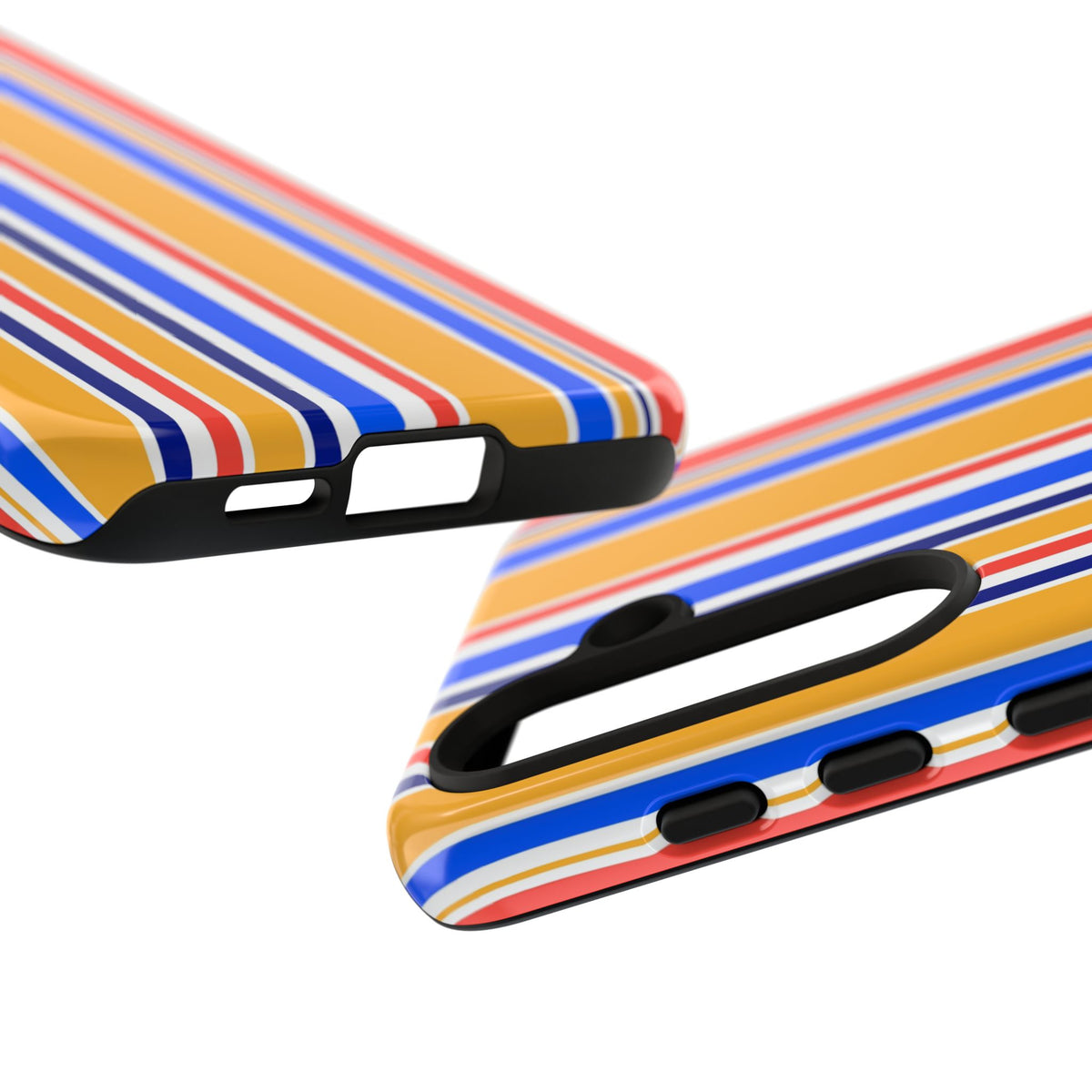 Candy Stripes - Yellow/Blue