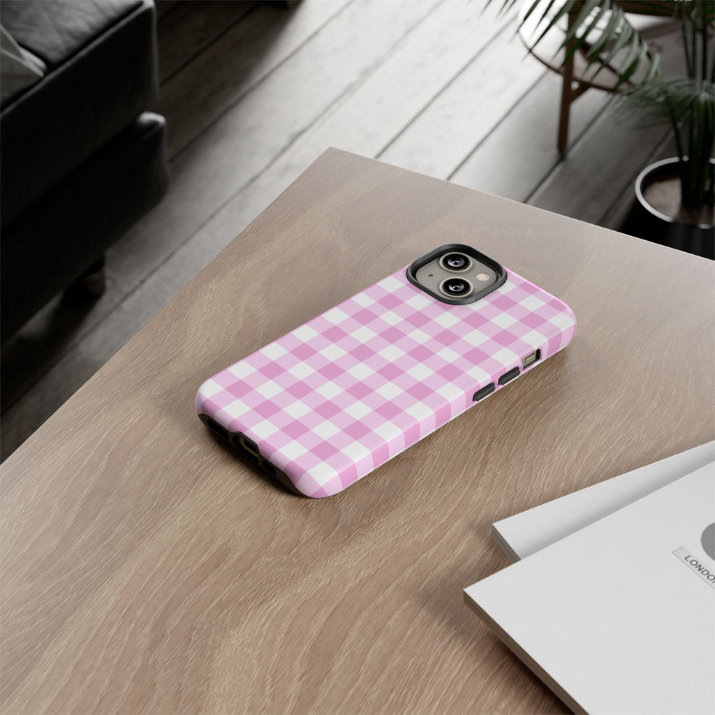 Checked - Pink