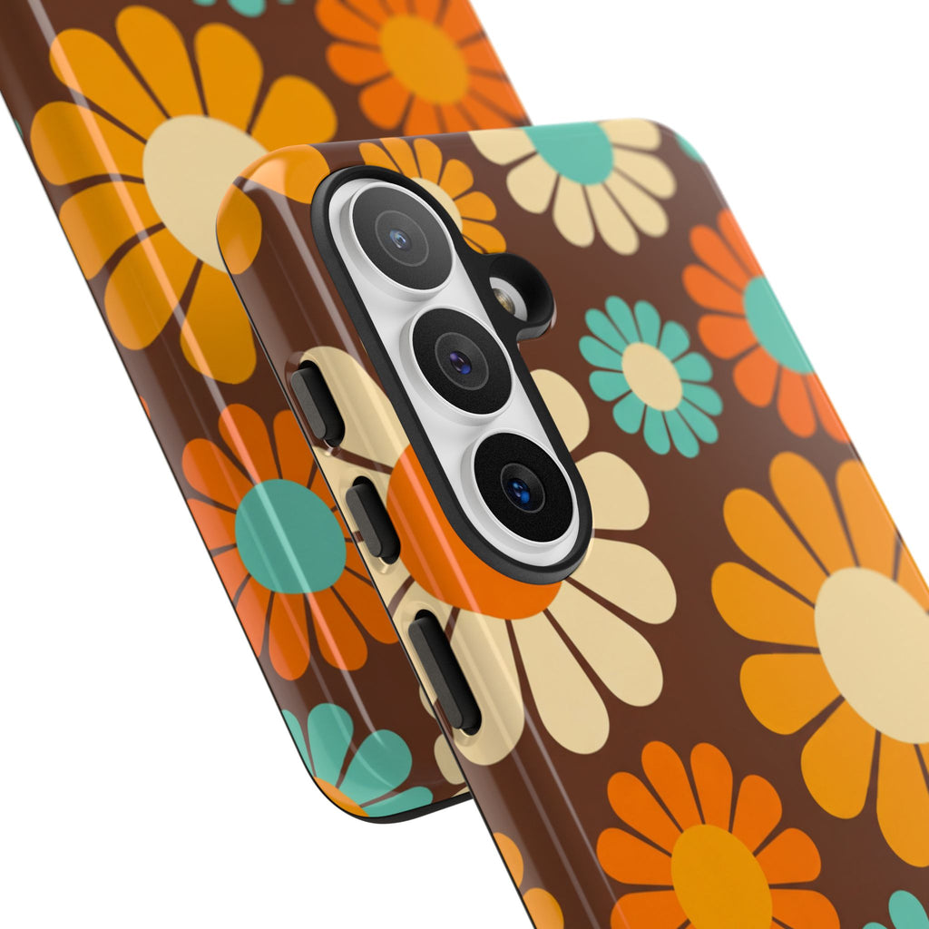Flowers - Brown/Yellow