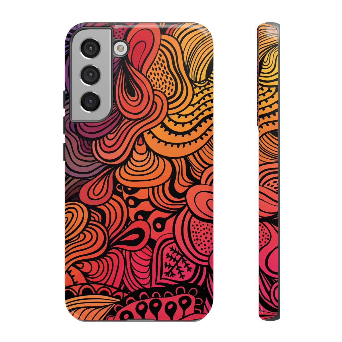 Abstract - Pink/Yellow