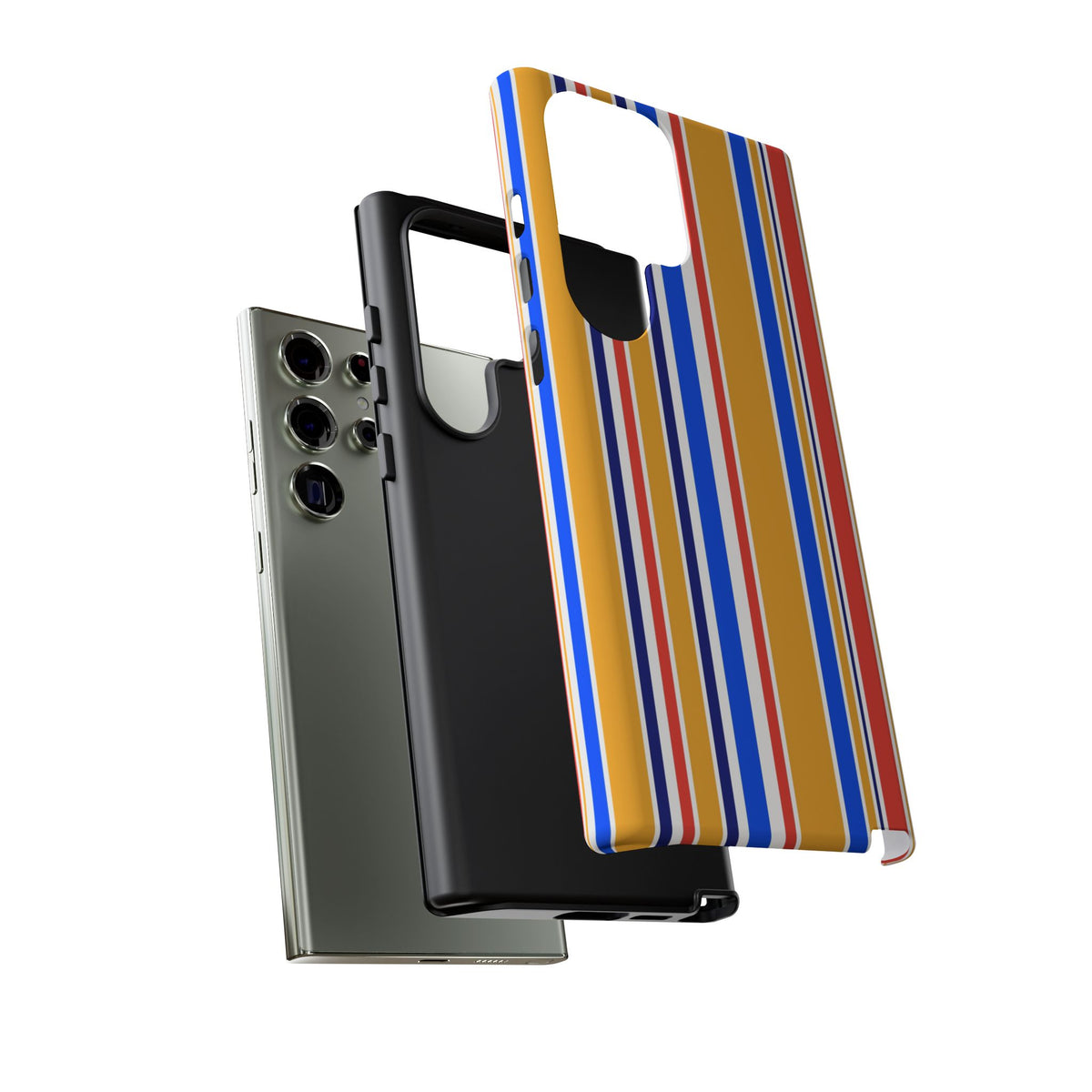 Candy Stripes - Yellow/Blue