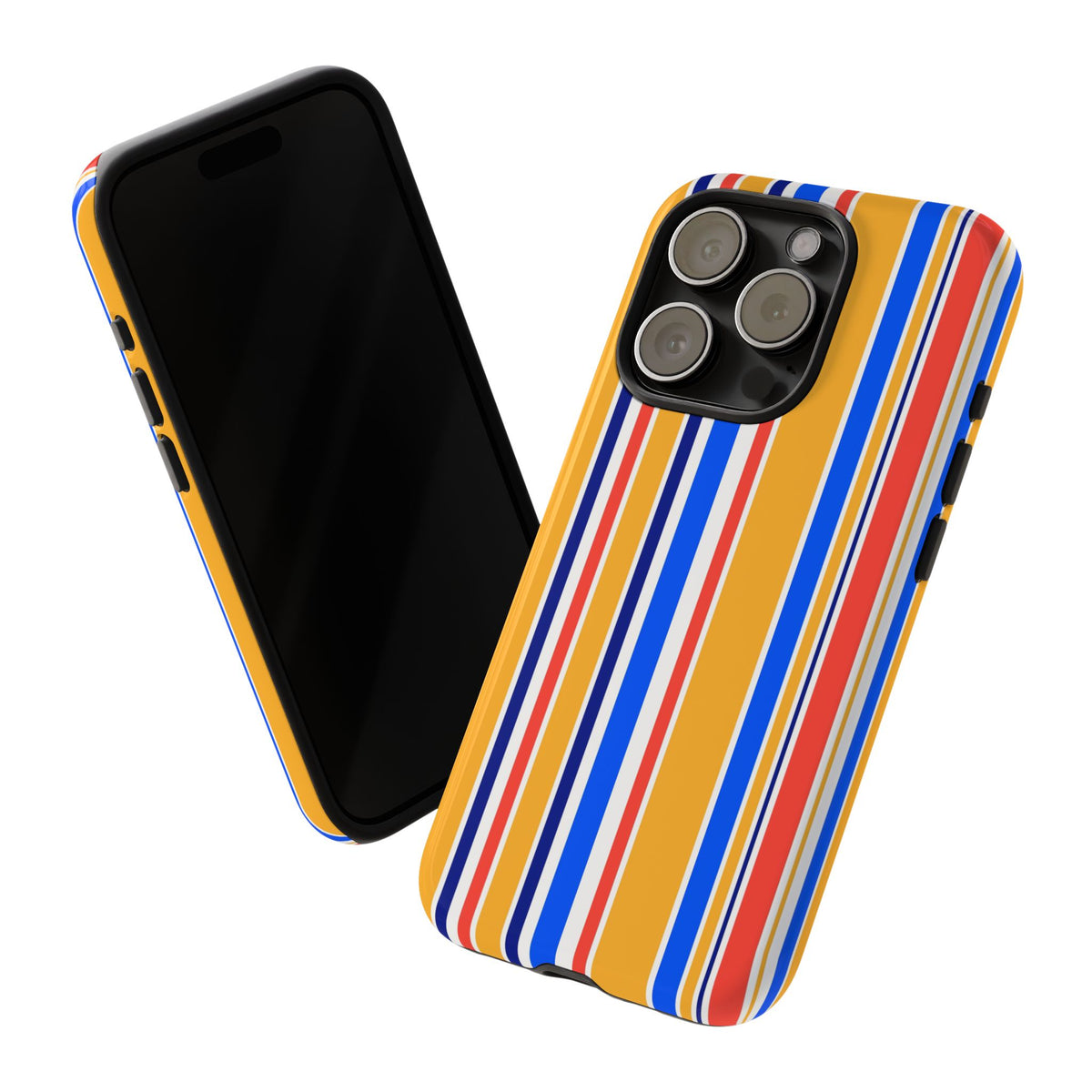 Candy Stripes - Yellow/Blue