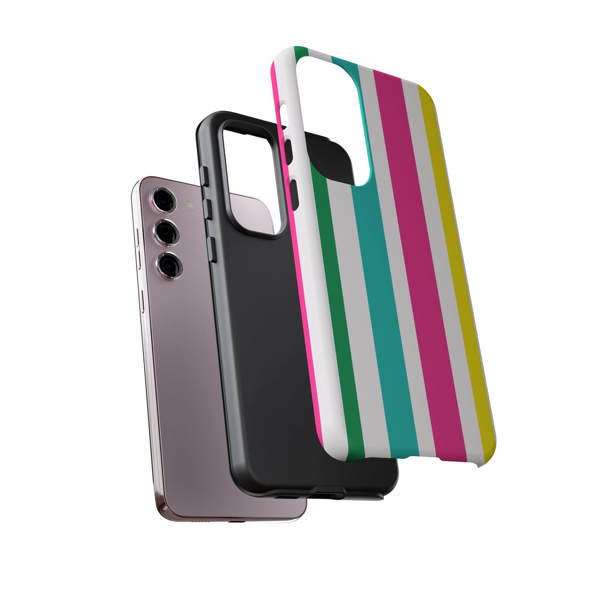 Candy Stripes - Pink/Yellow/Green