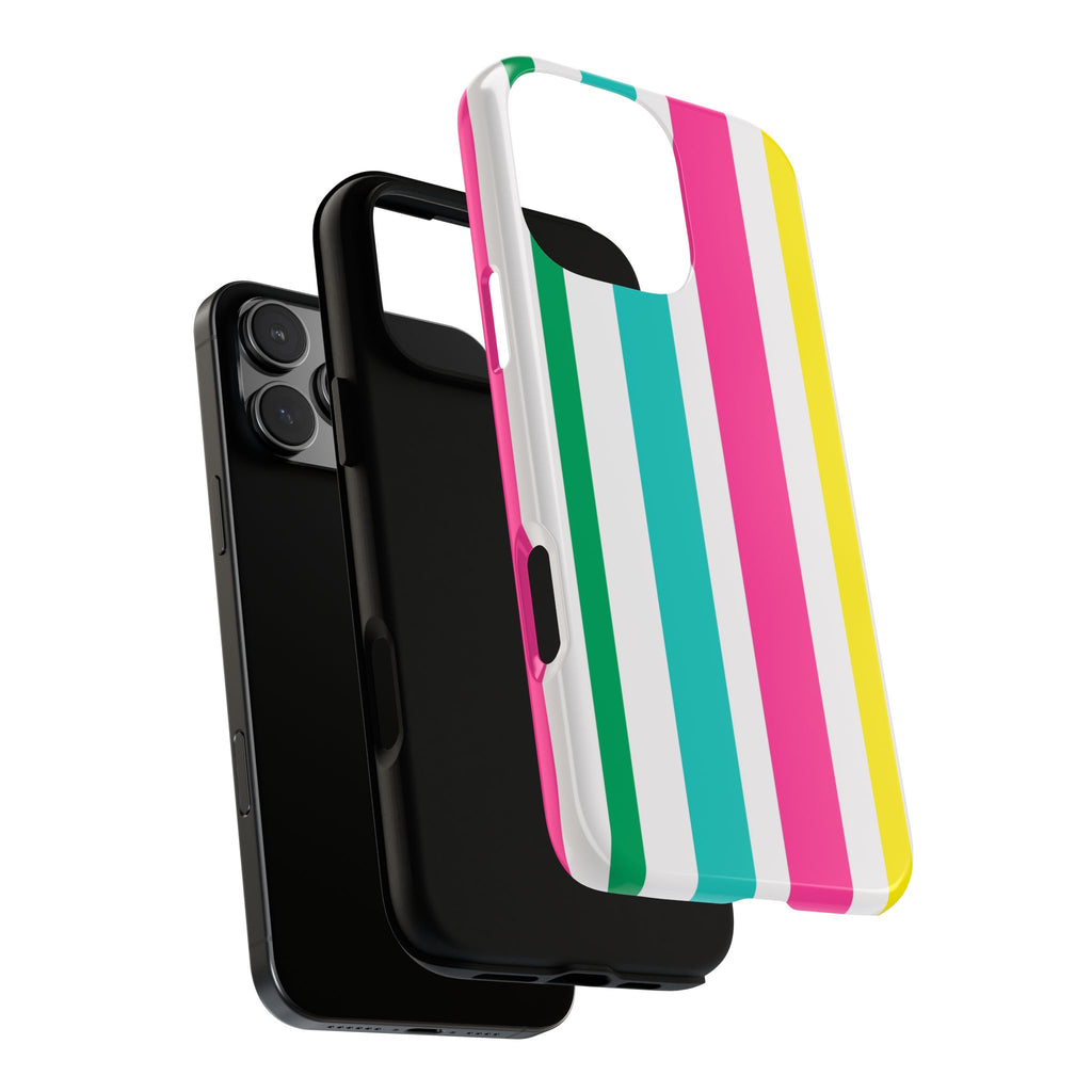 Candy Stripes - Pink/Yellow/Green