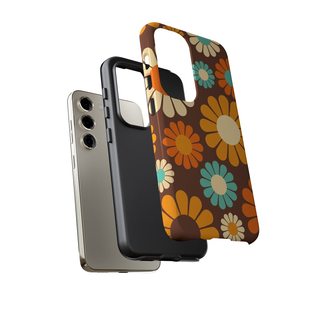 Flowers - Brown/Yellow