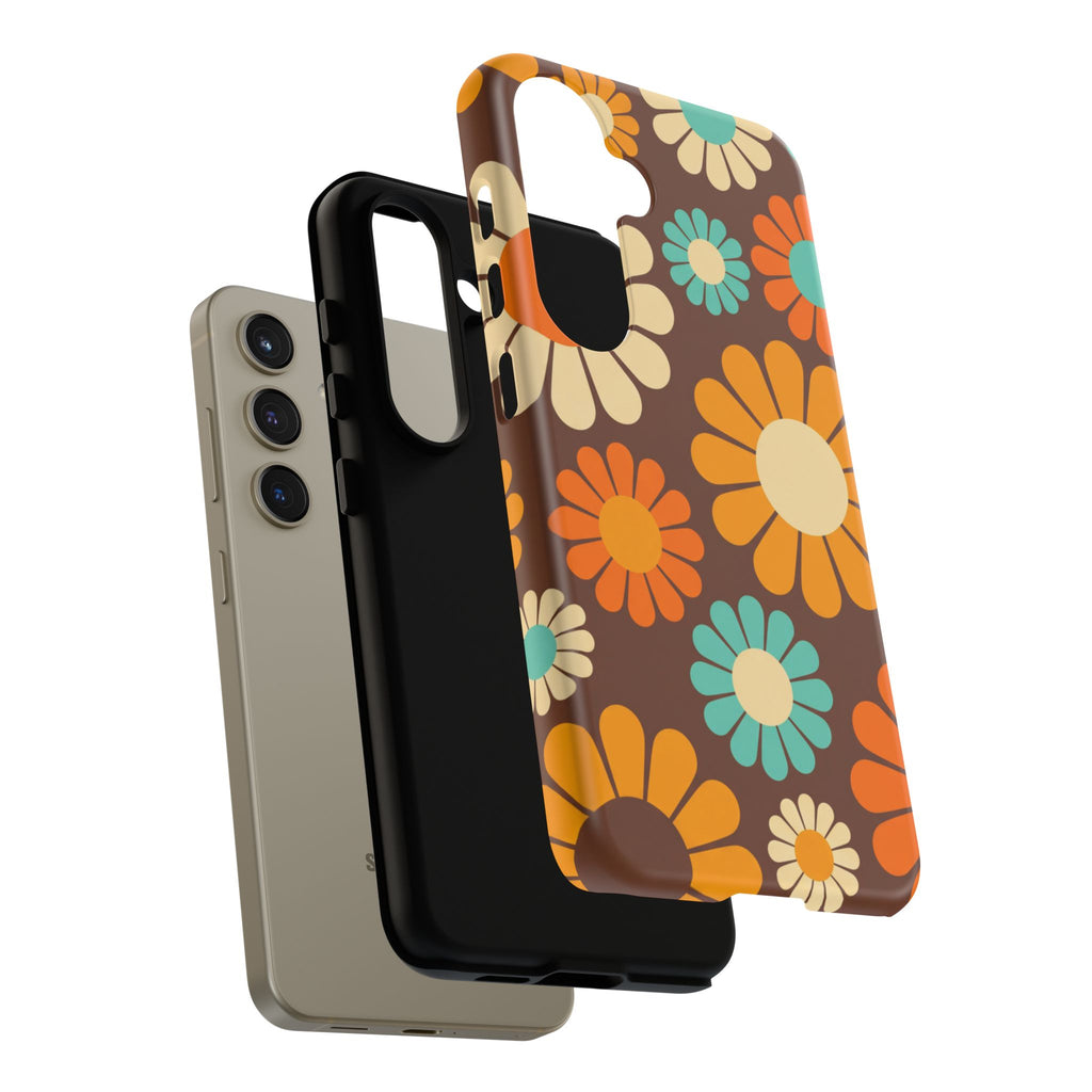 Flowers - Brown/Yellow