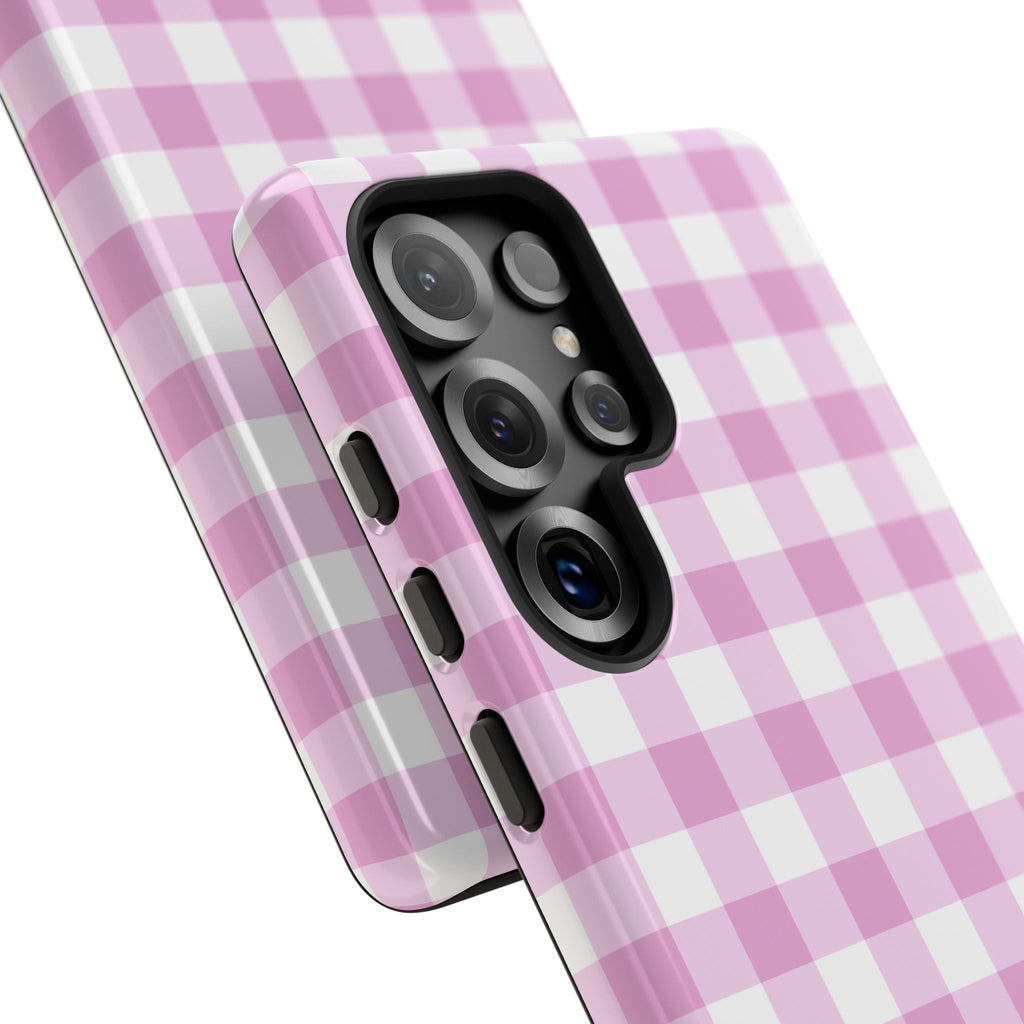 Checked - Pink