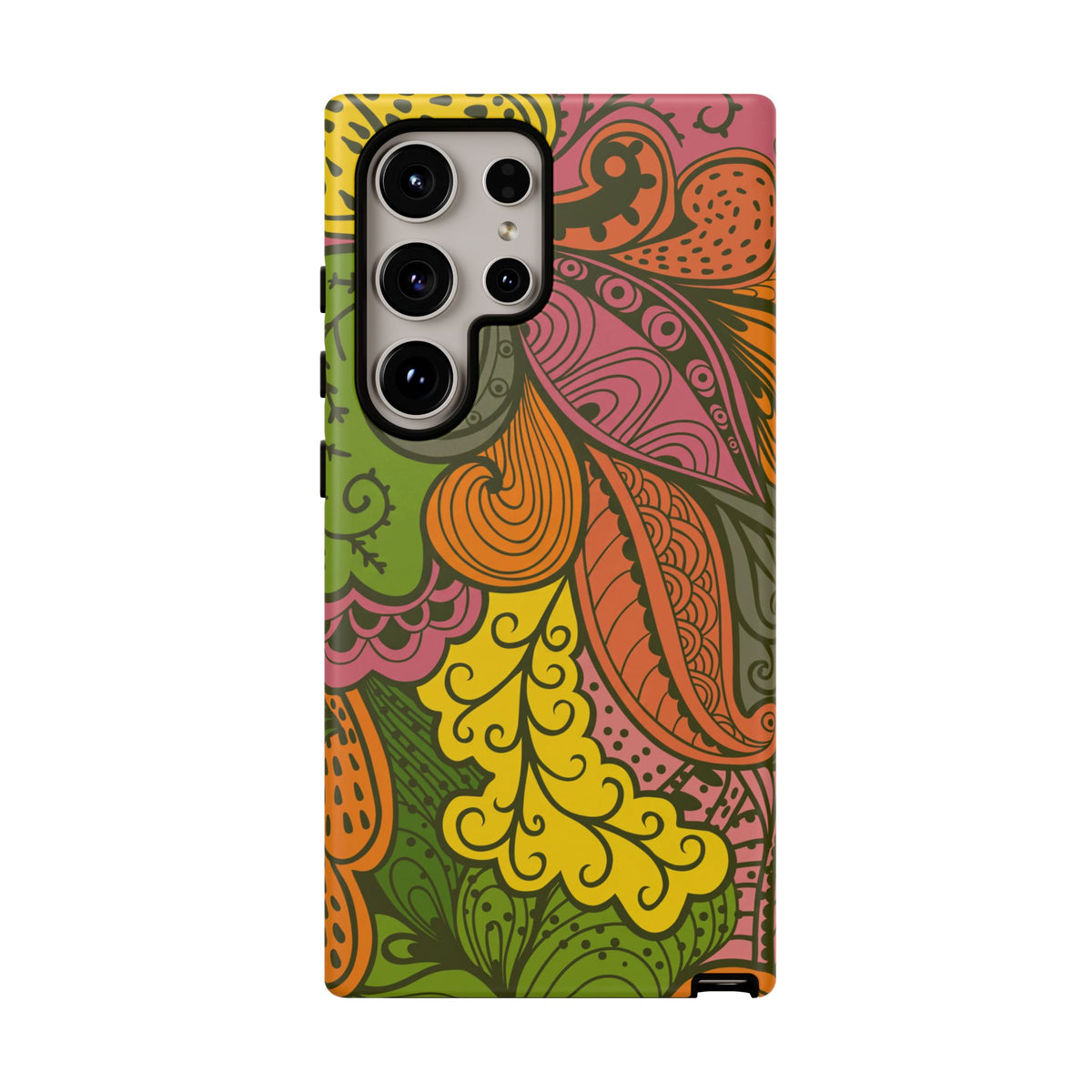Abstract - Purple/Yellow/Green