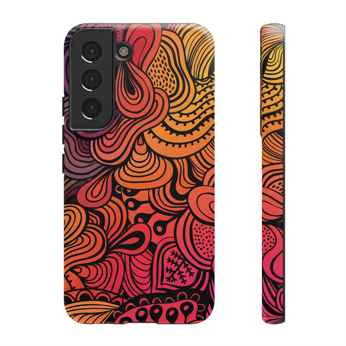 Abstract - Pink/Yellow