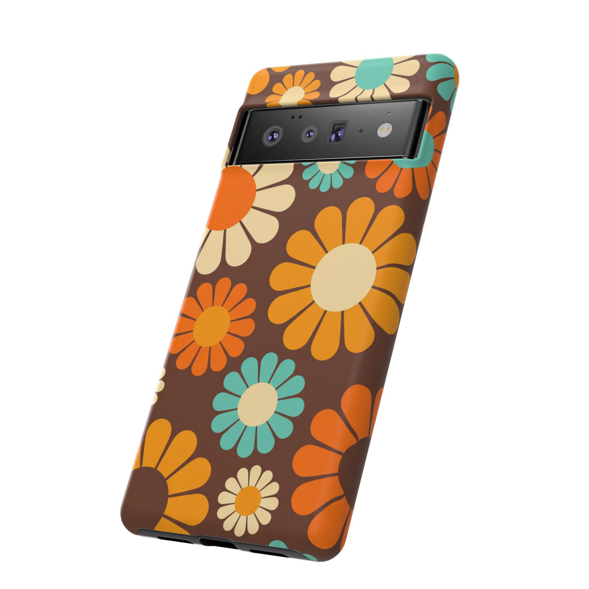Flowers - Brown/Yellow