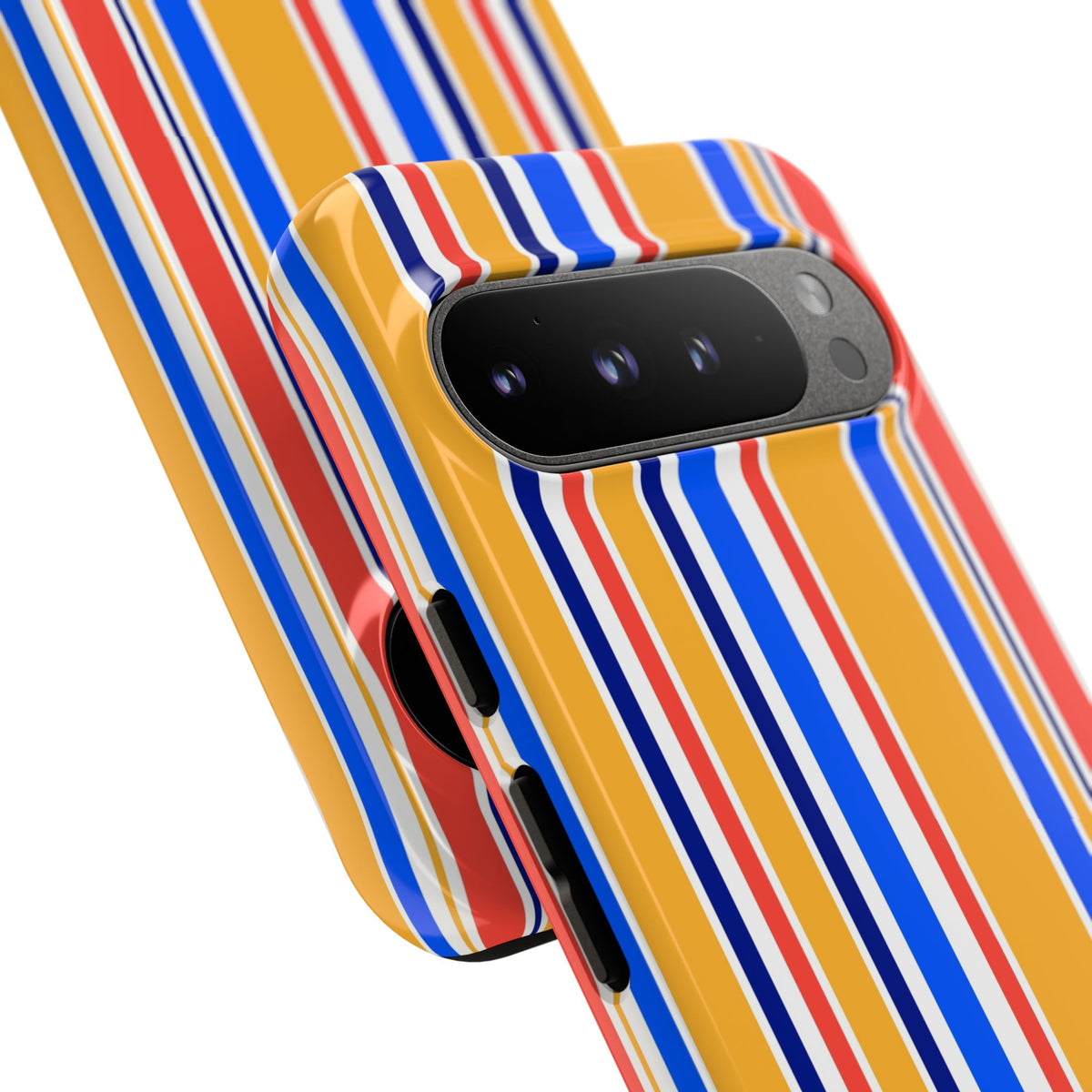 Candy Stripes - Yellow/Blue