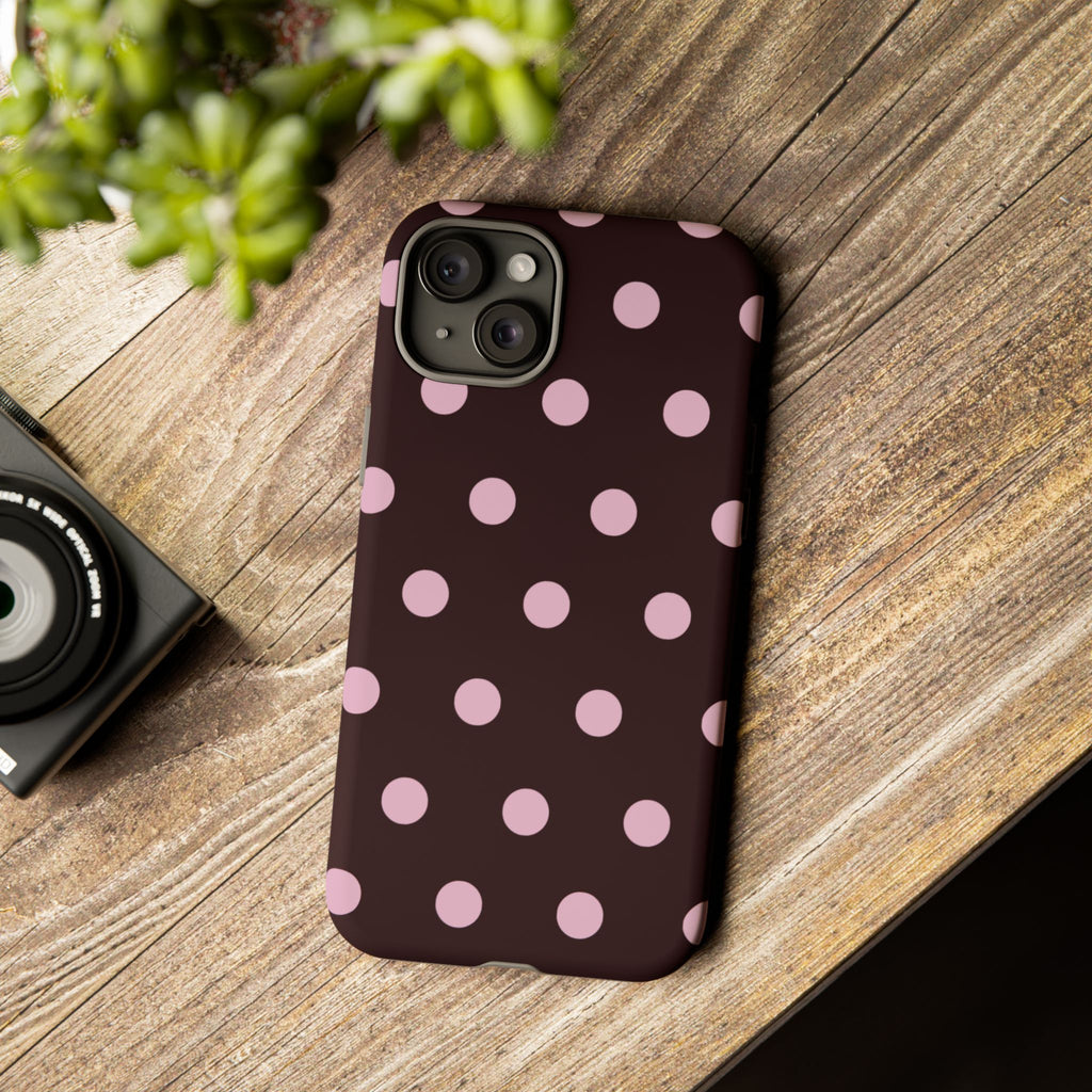 Spotted - Pink/Brown