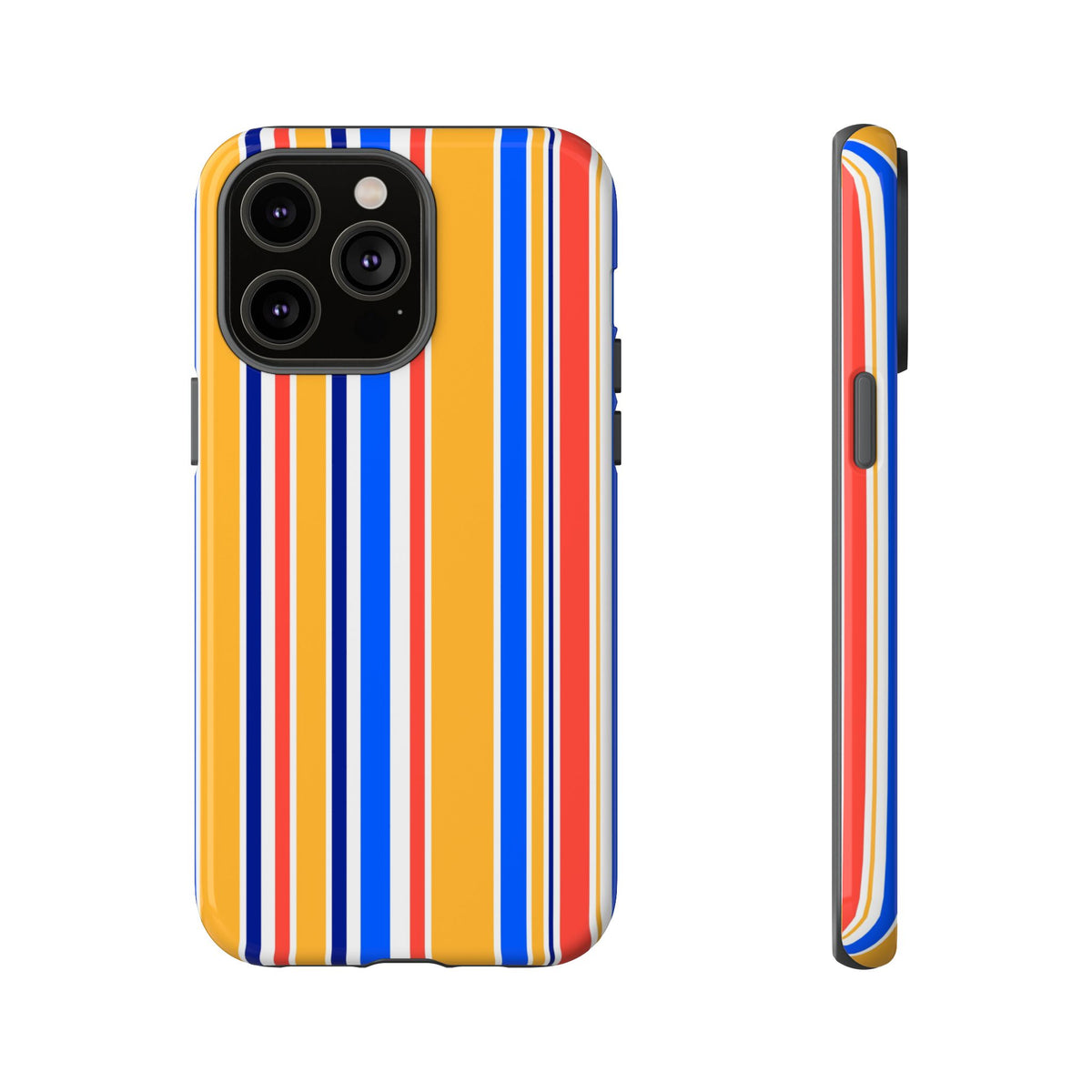 Candy Stripes - Yellow/Blue