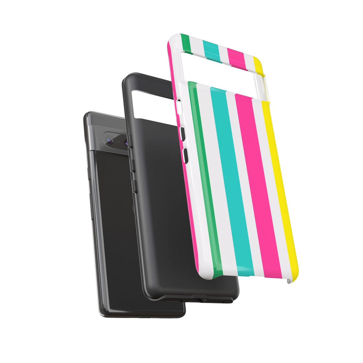 Candy Stripes - Pink/Yellow/Green
