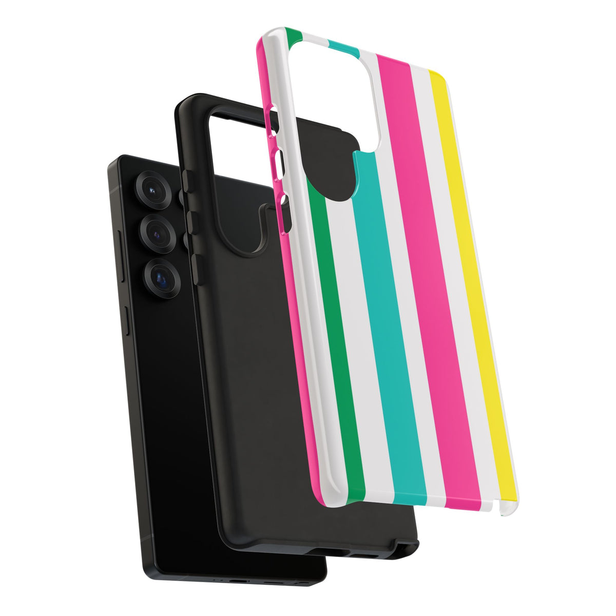 Candy Stripes - Pink/Yellow/Green