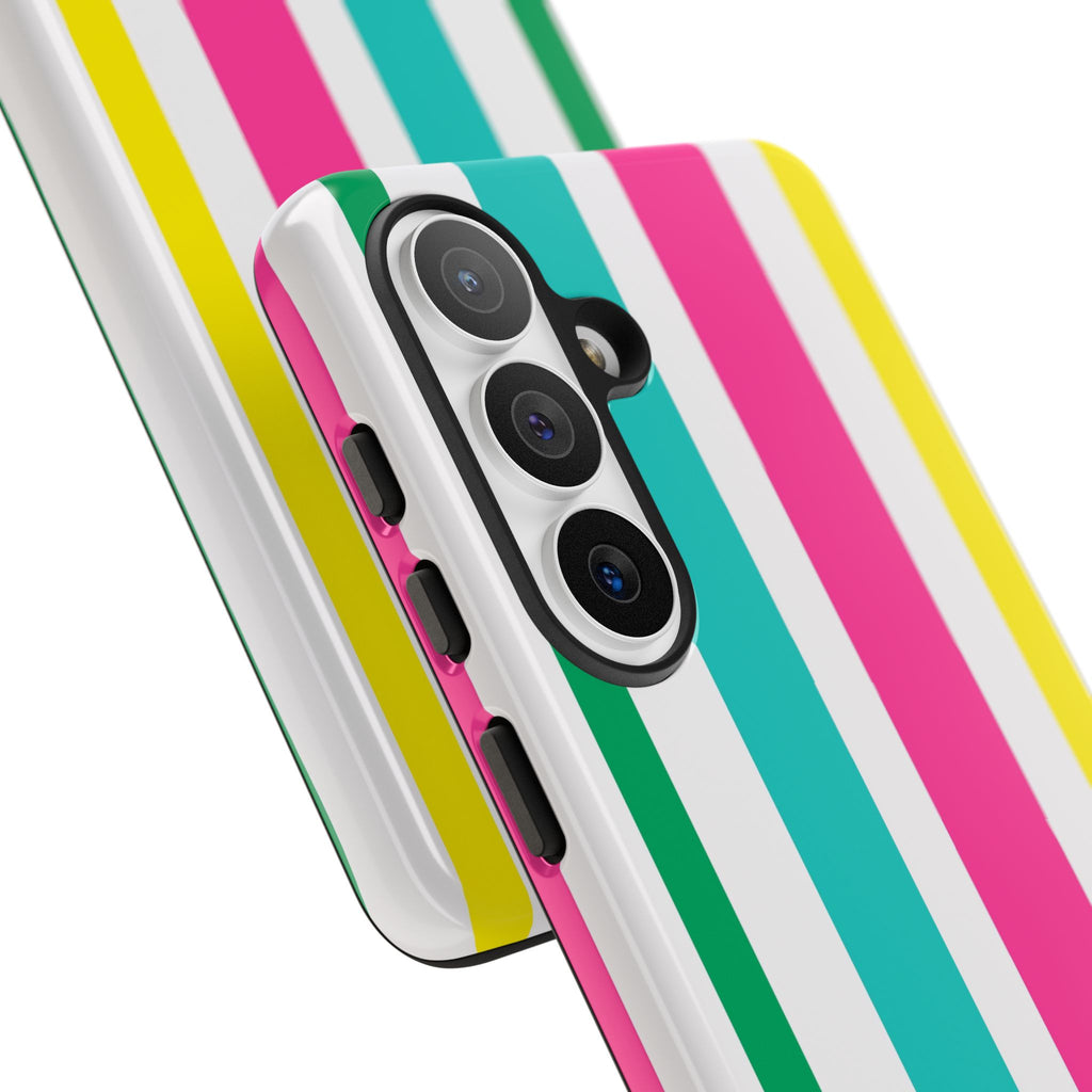 Candy Stripes - Pink/Yellow/Green