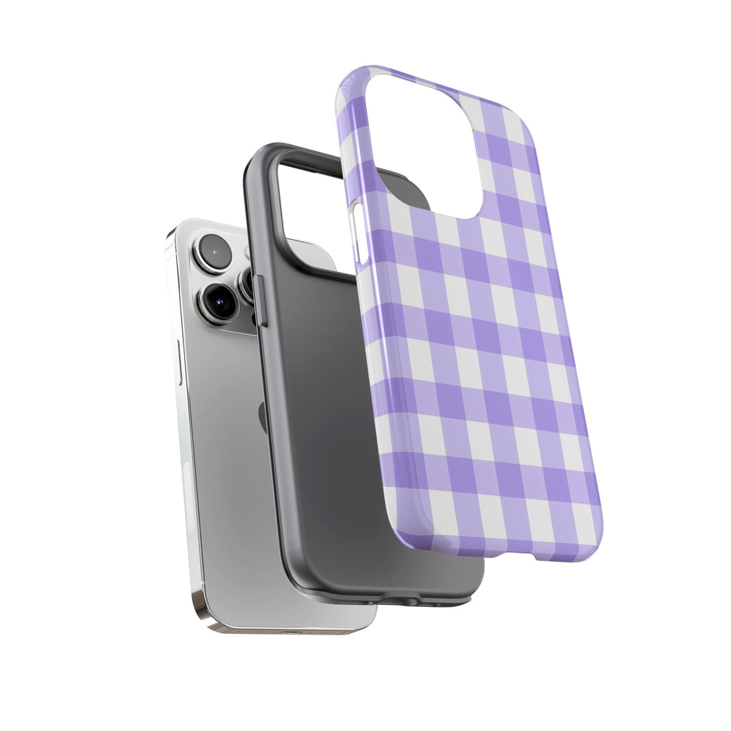 Checked - Lavender