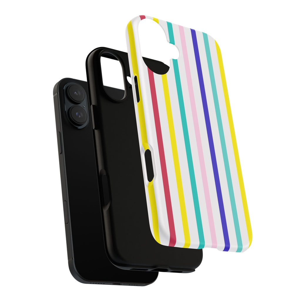 Candy Stripes - Pink/Red/Yellow/Blue