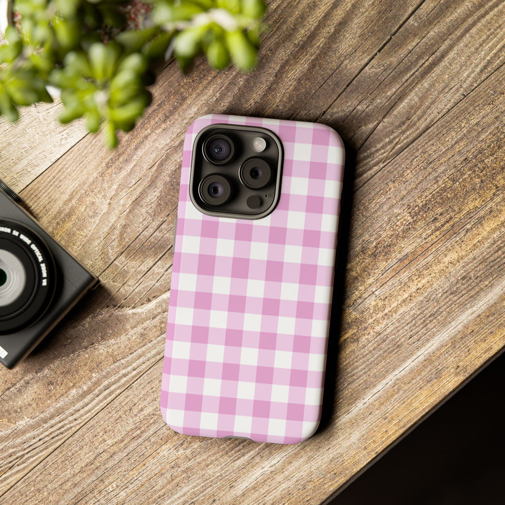Checked - Pink