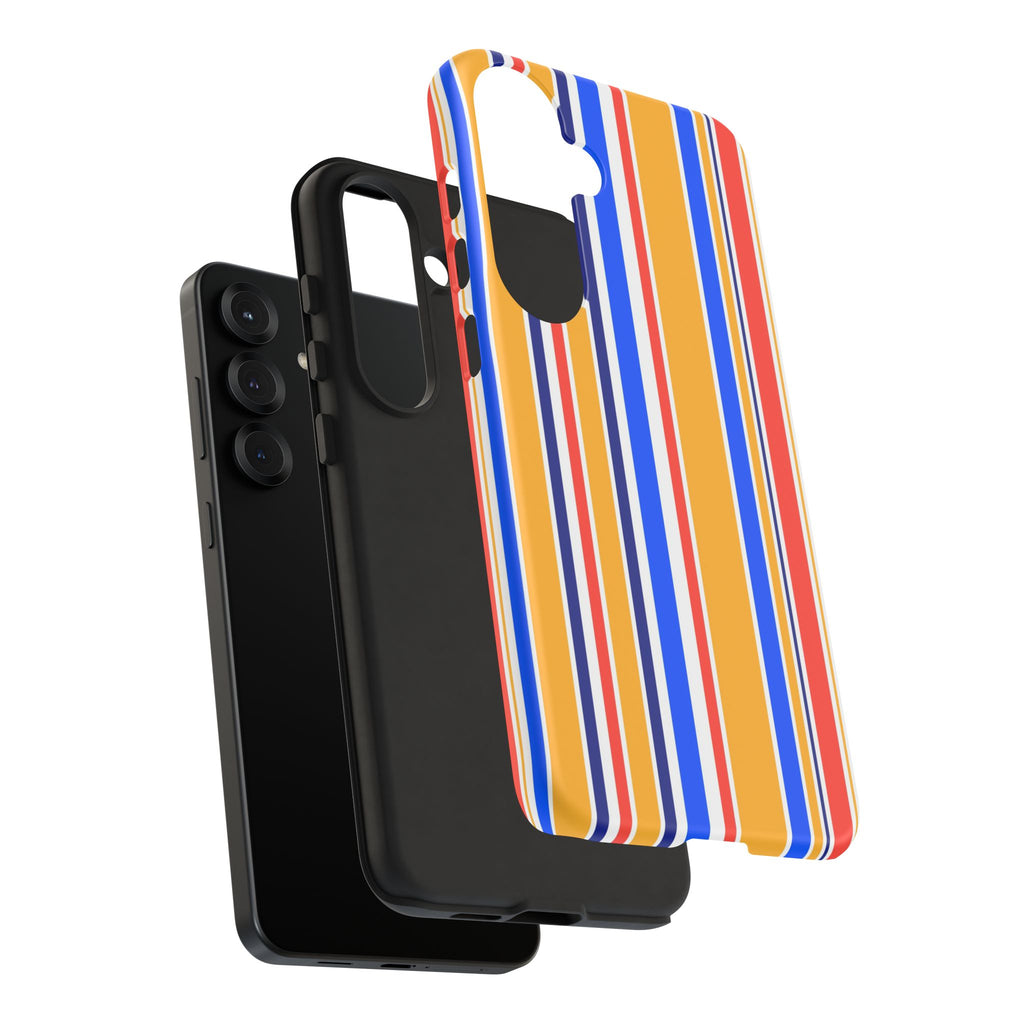 Candy Stripes - Yellow/Blue