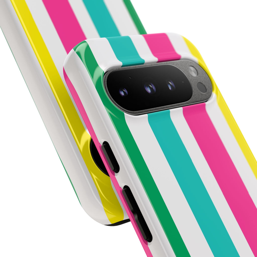 Candy Stripes - Pink/Yellow/Green
