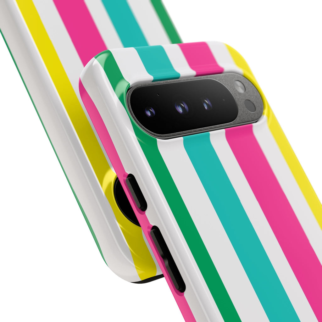 Candy Stripes - Pink/Yellow/Green