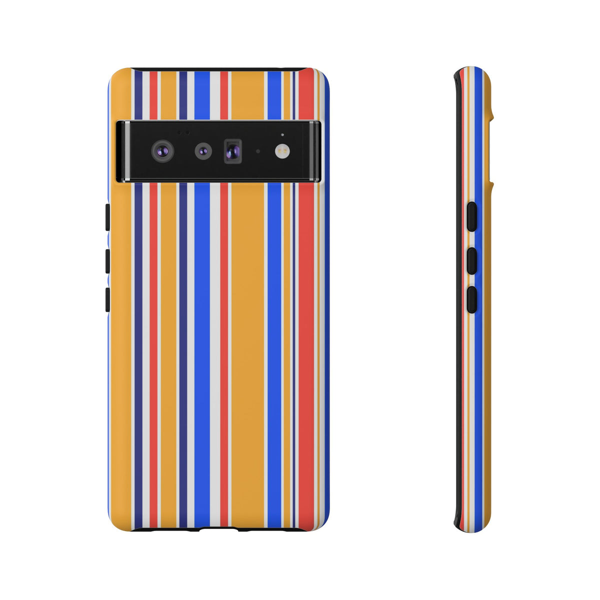 Candy Stripes - Yellow/Blue