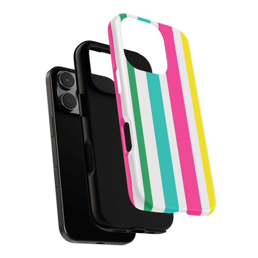 Candy Stripes - Pink/Yellow/Green