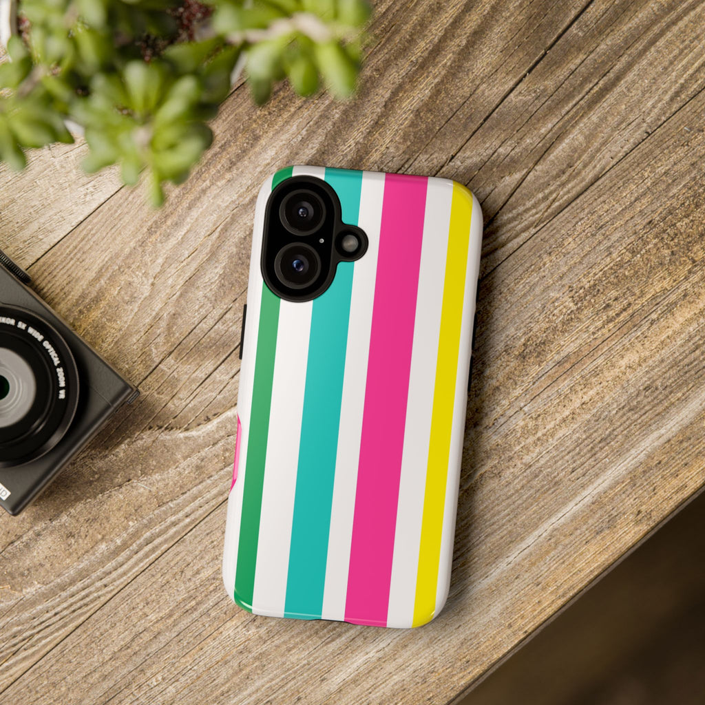 Candy Stripes - Pink/Yellow/Green