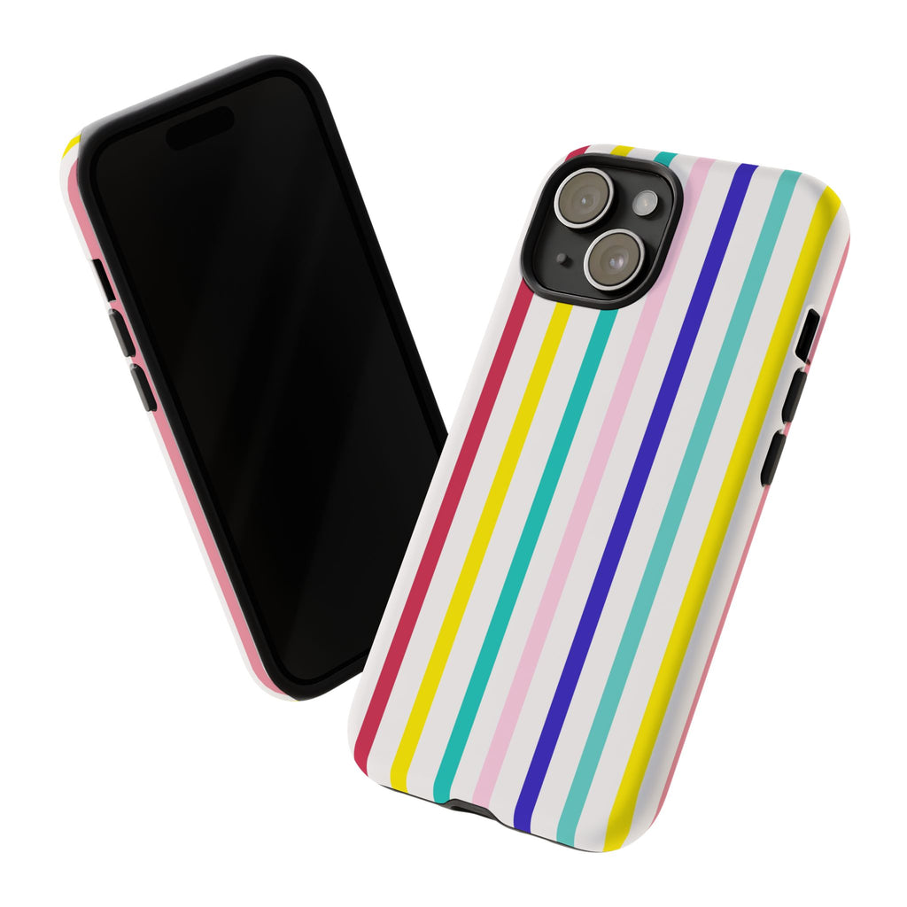 Candy Stripes - Pink/Red/Yellow/Blue
