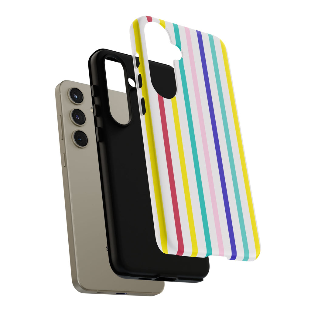 Candy Stripes - Pink/Red/Yellow/Blue