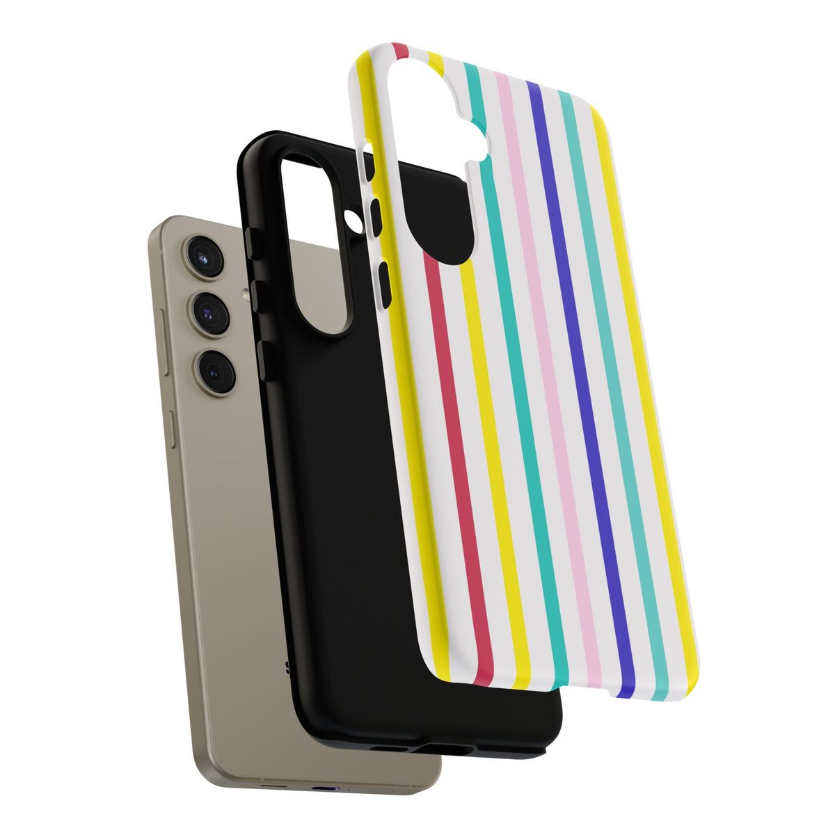 Candy Stripes - Pink/Red/Yellow/Blue