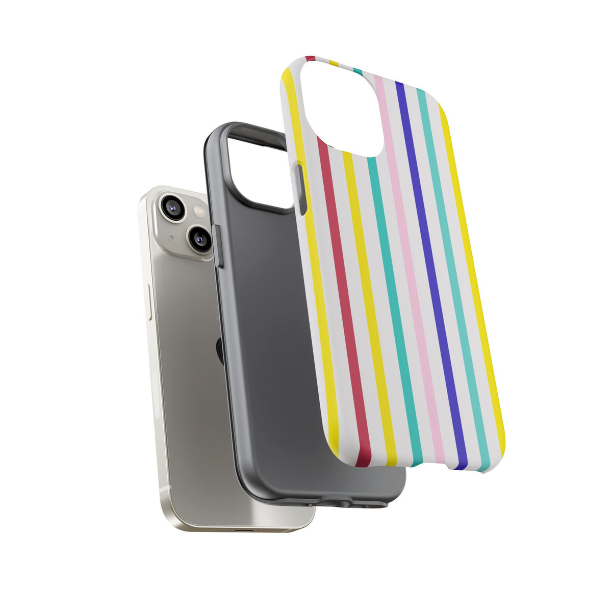 Candy Stripes - Pink/Red/Yellow/Blue