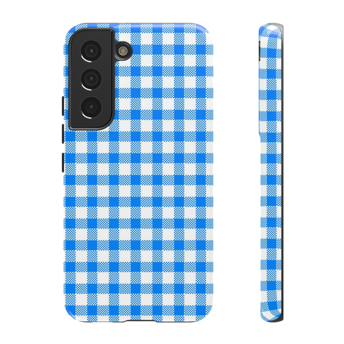 Checked - Blue