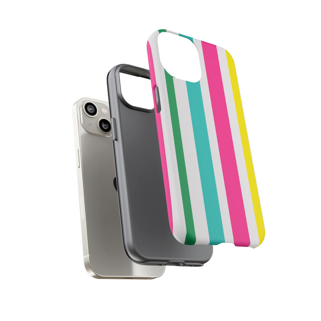 Candy Stripes - Pink/Yellow/Green
