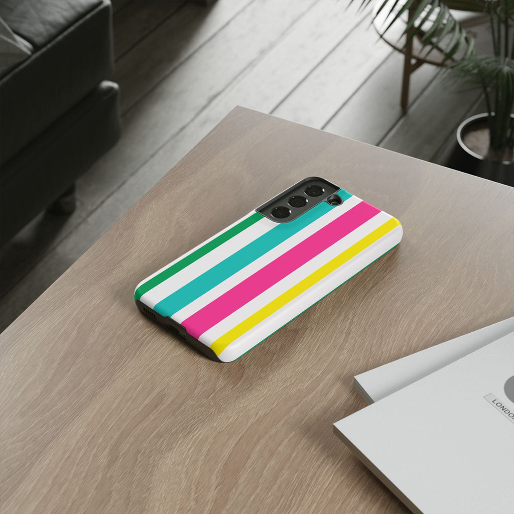 Candy Stripes - Pink/Yellow/Green
