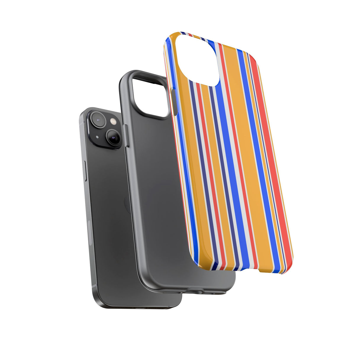Candy Stripes - Yellow/Blue