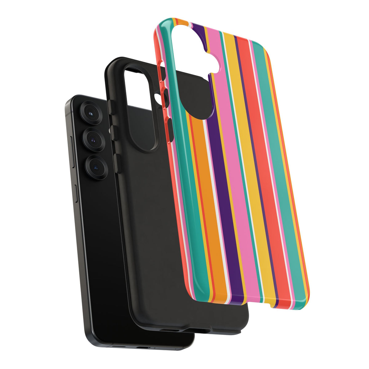 Candy Stripes - Pink/Yellow/Blue