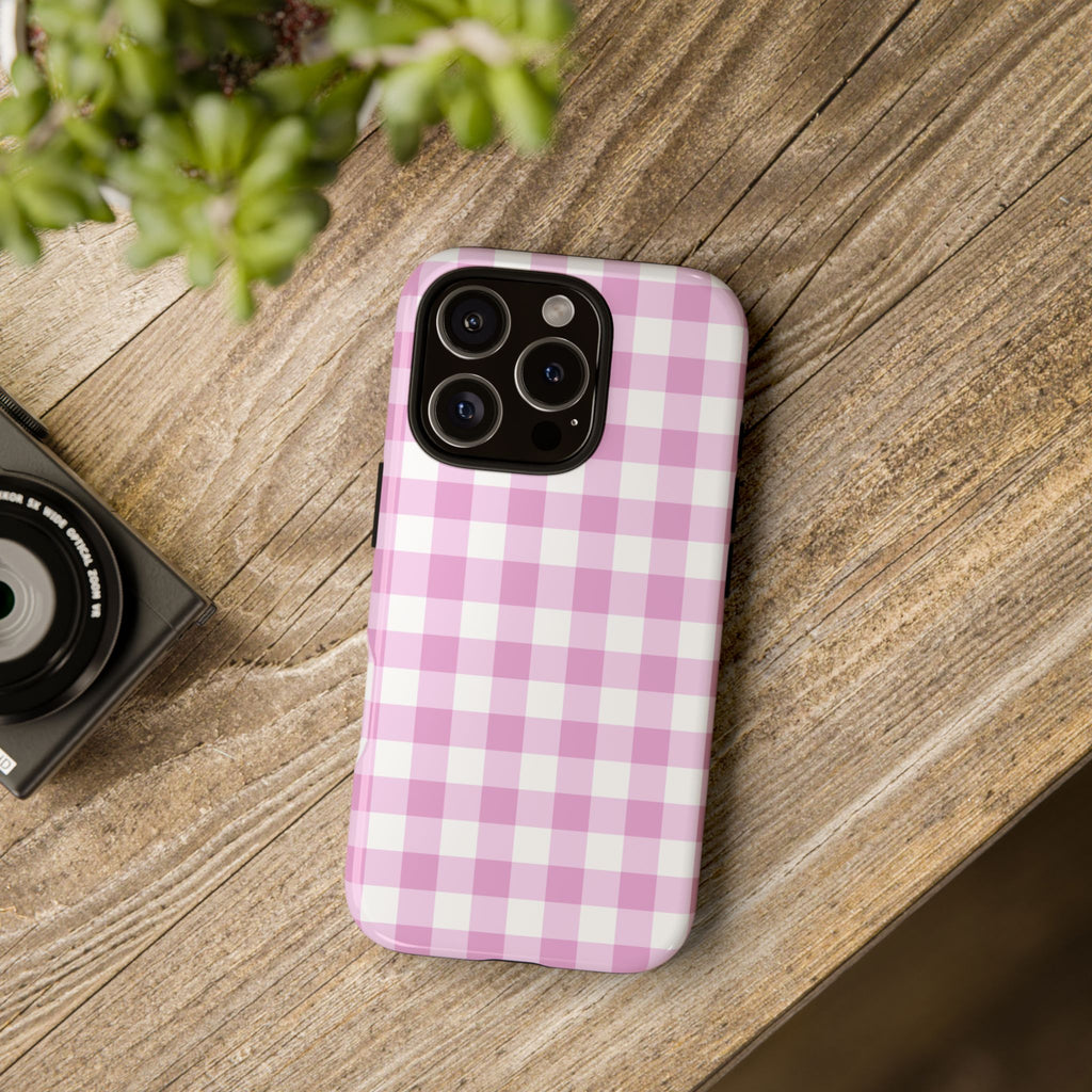 Checked - Pink