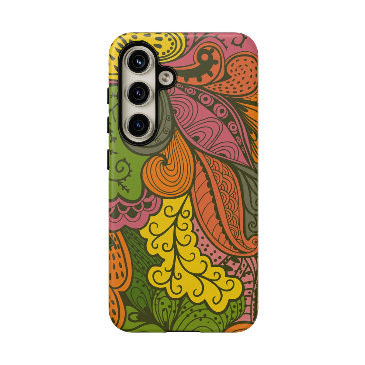Abstract - Purple/Yellow/Green