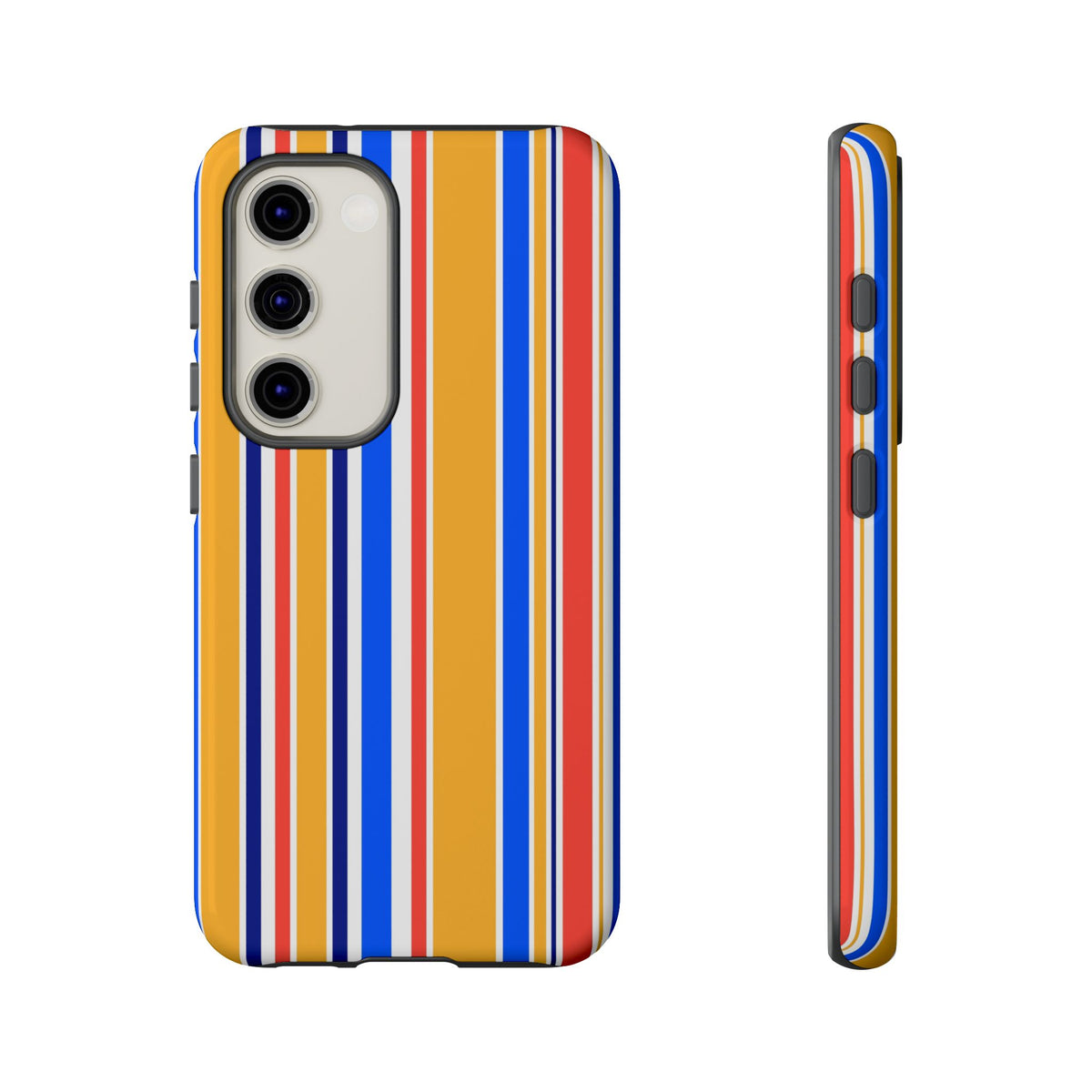 Candy Stripes - Yellow/Blue