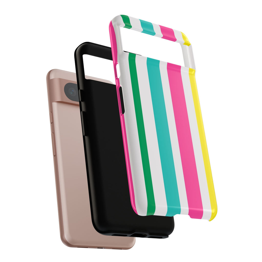 Candy Stripes - Pink/Yellow/Green
