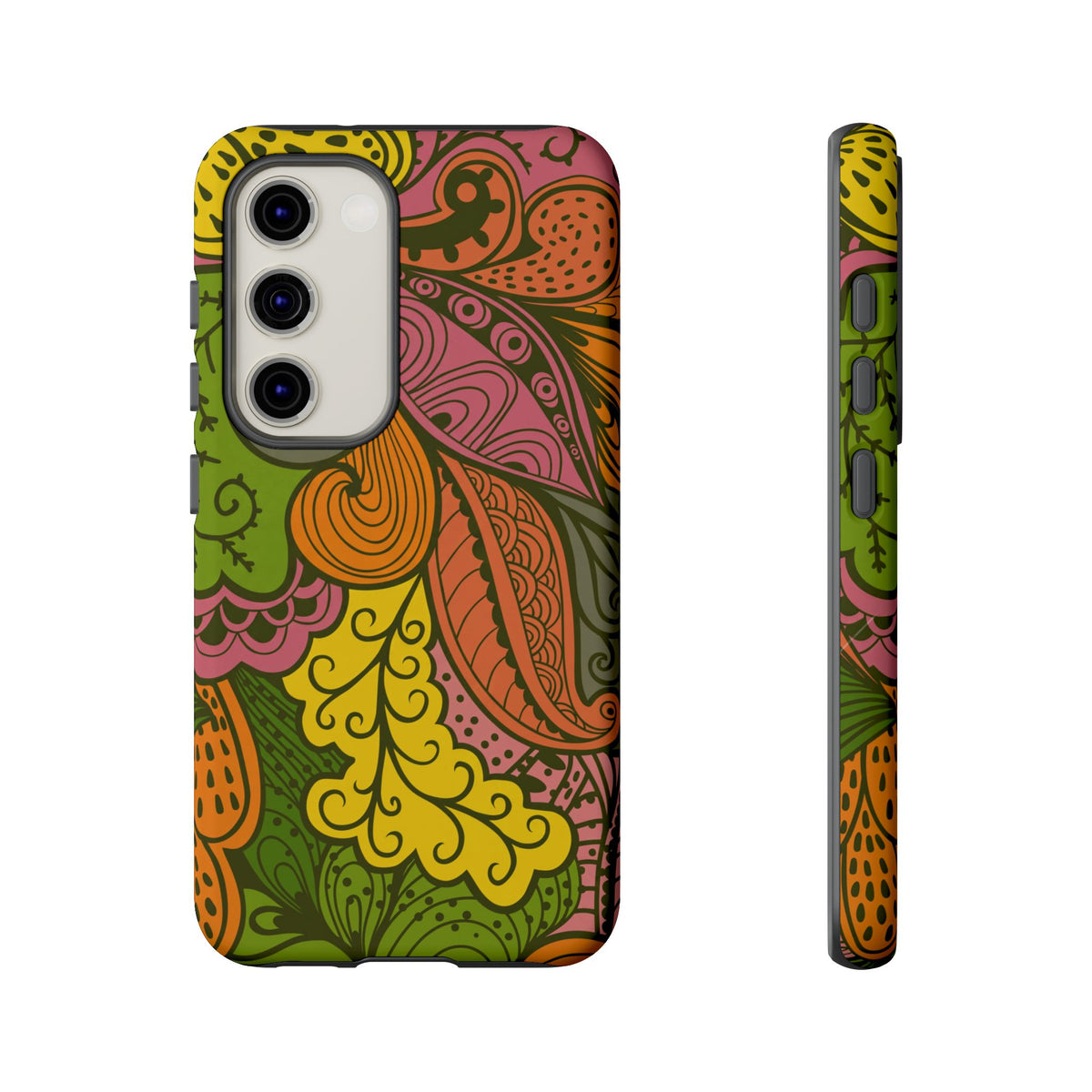 Abstract - Purple/Yellow/Green