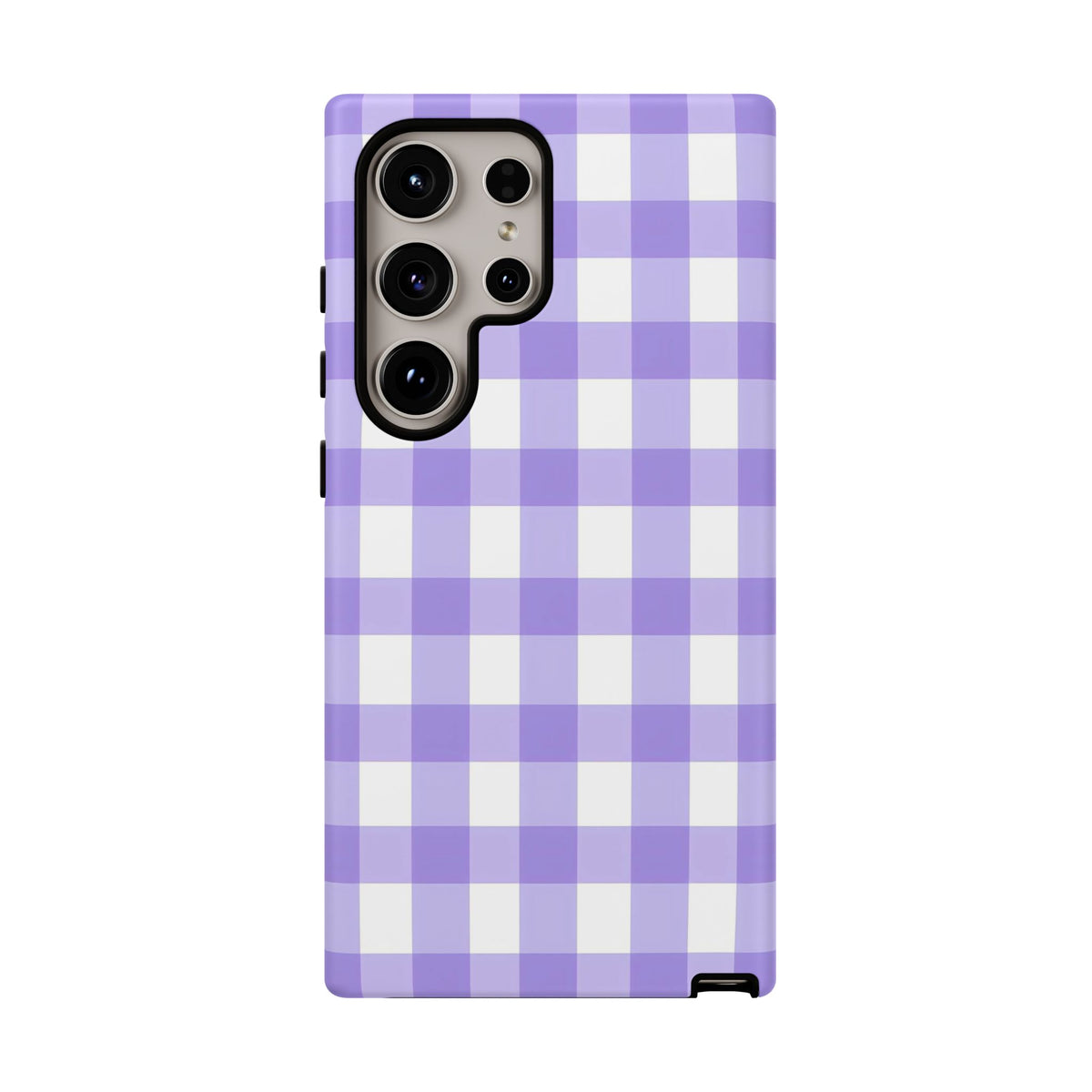 Checked - Lavender