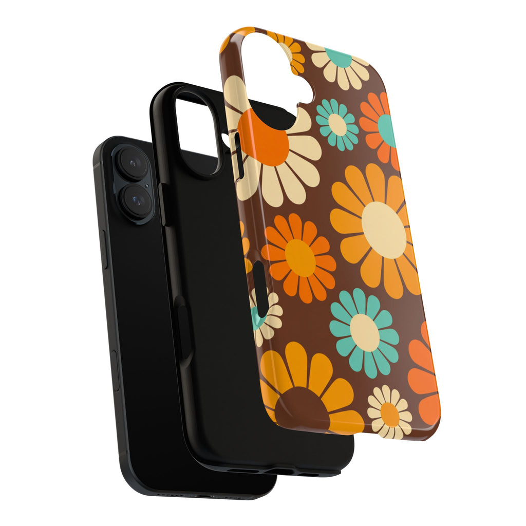 Flowers - Brown/Yellow