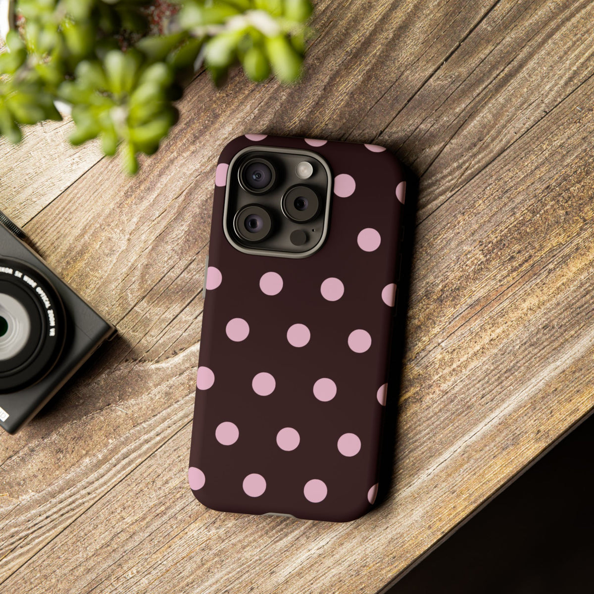 Spotted - Pink/Brown